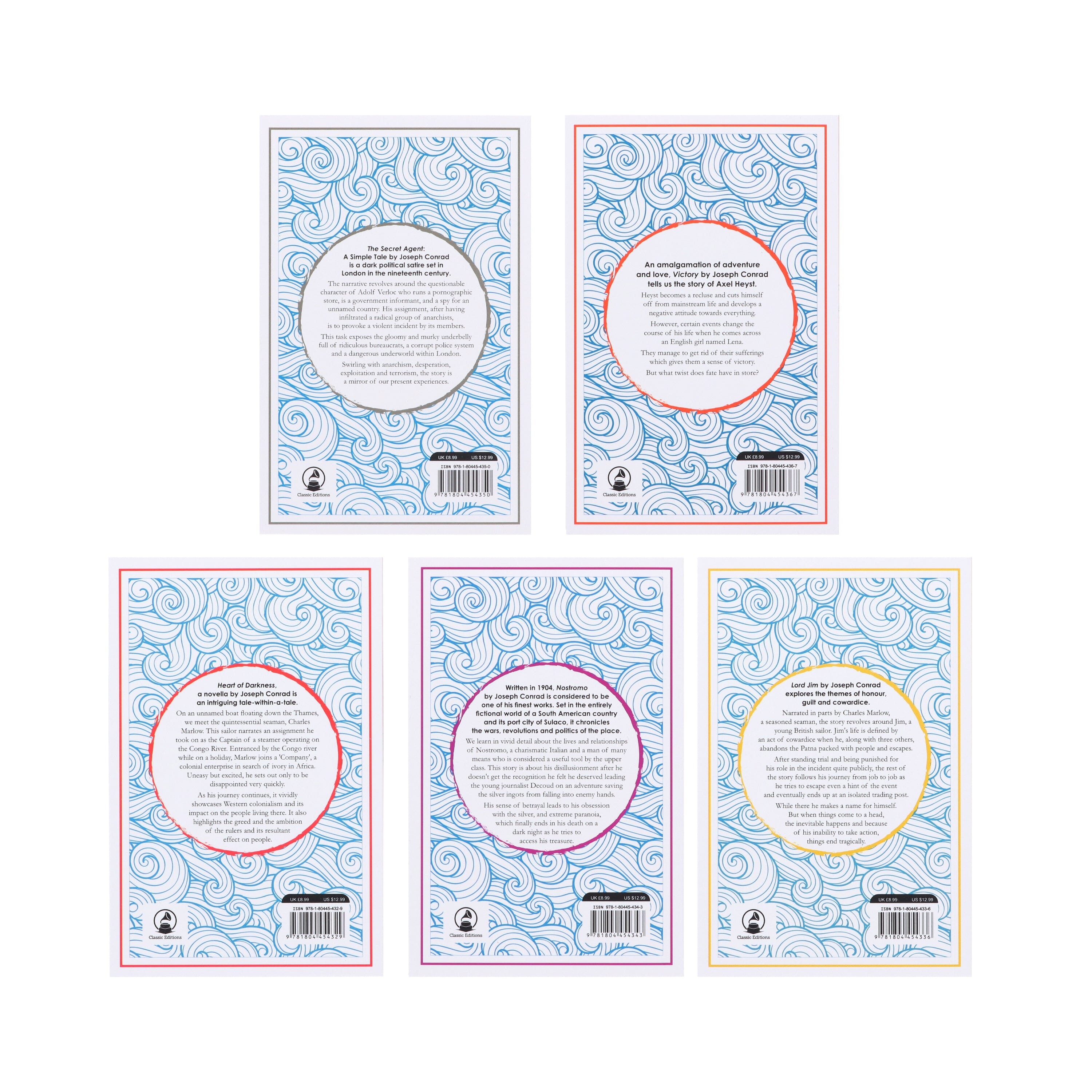 Joseph Conrad: The Complete Collection 5 Books Box Set - Fiction