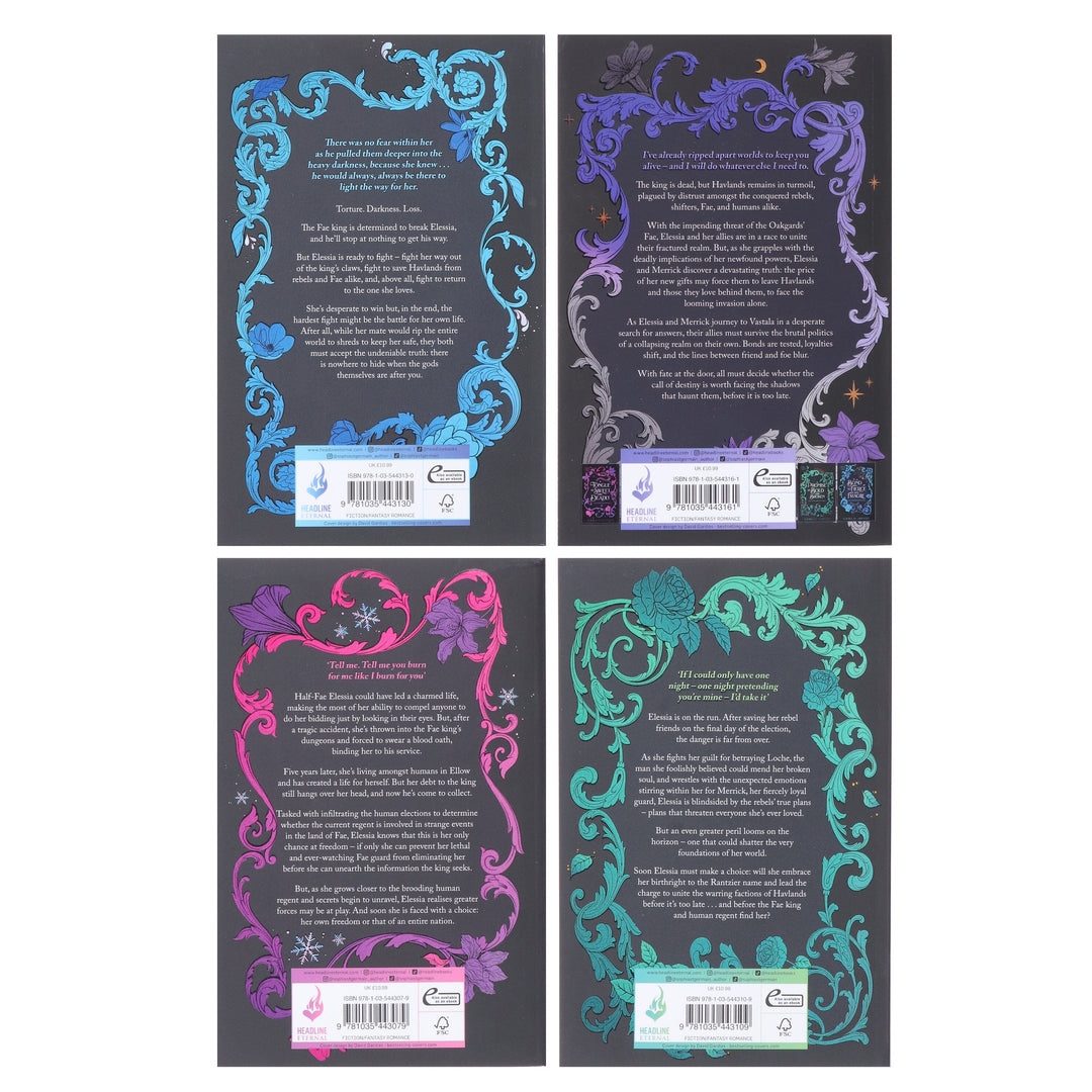 The Compelling Fates Saga by Sophia St. Germain 4 Books Collection Set - Fiction - Paperback