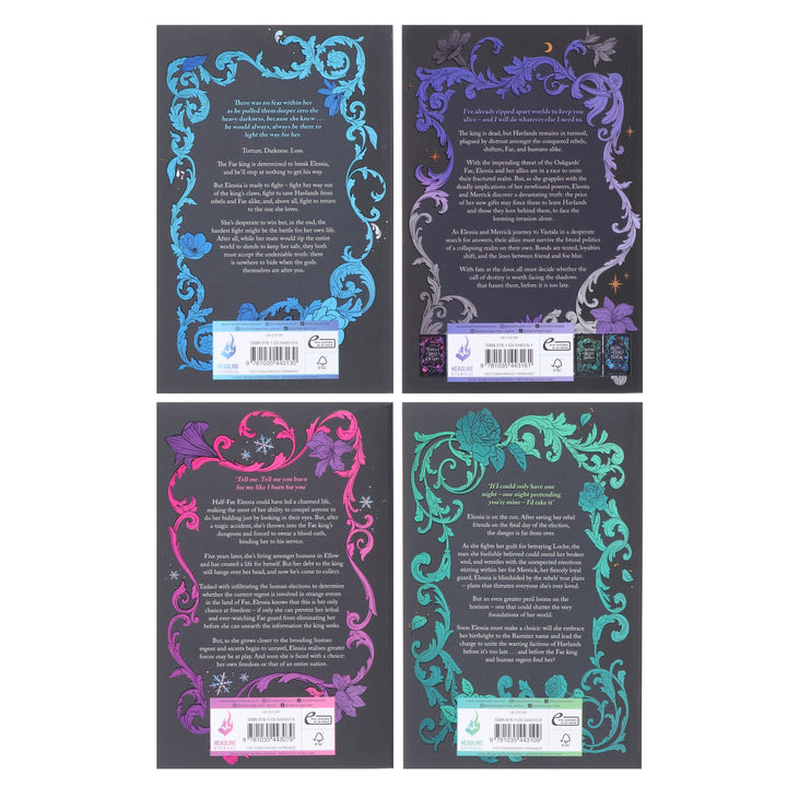 The Compelling Fates Saga by Sophia St. Germain 4 Books Collection Set - Fiction - Paperback