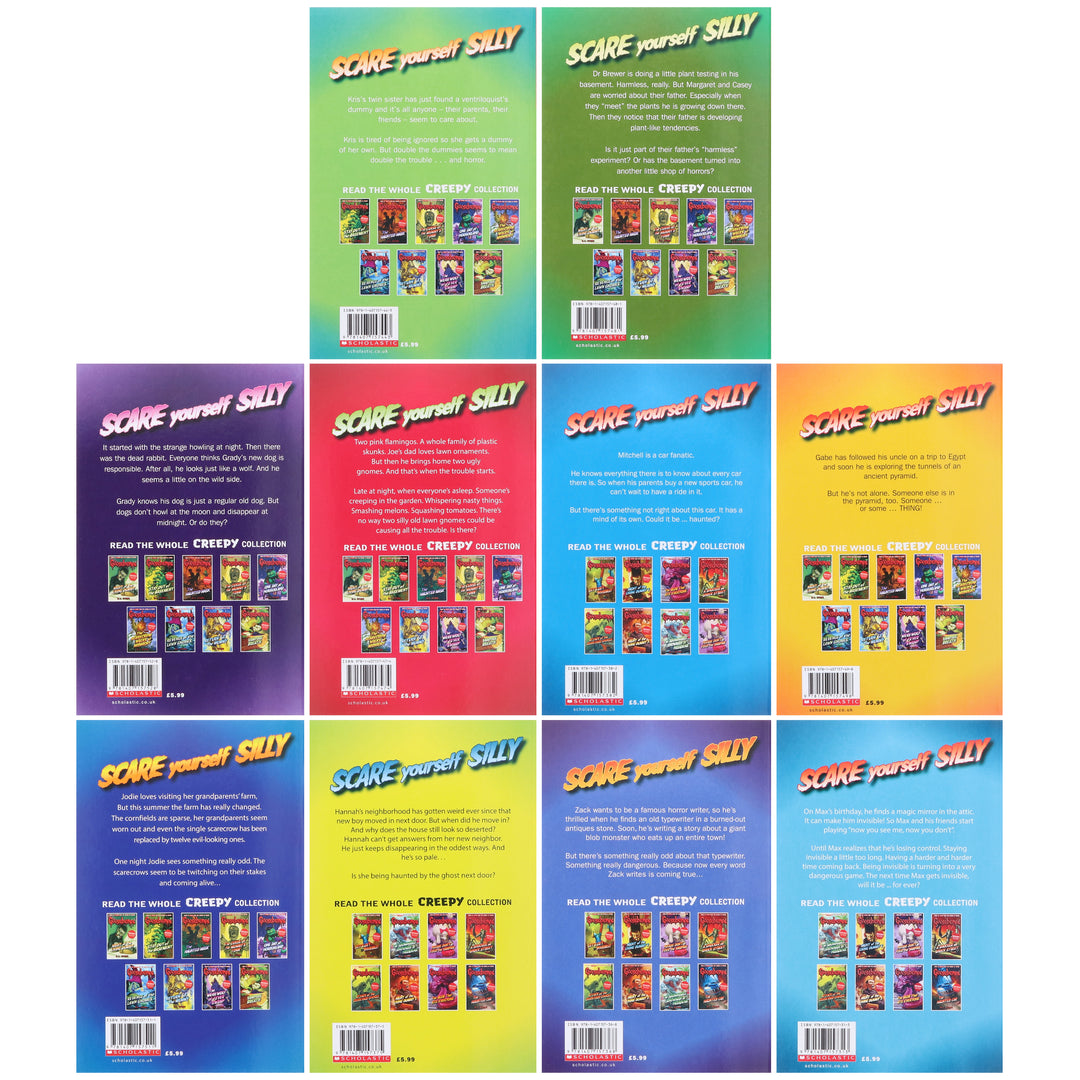 Goosebumps: The Classic Series 10 Books Collection (Set 1) by R. L. Stine - Ages 9-14 - Paperback