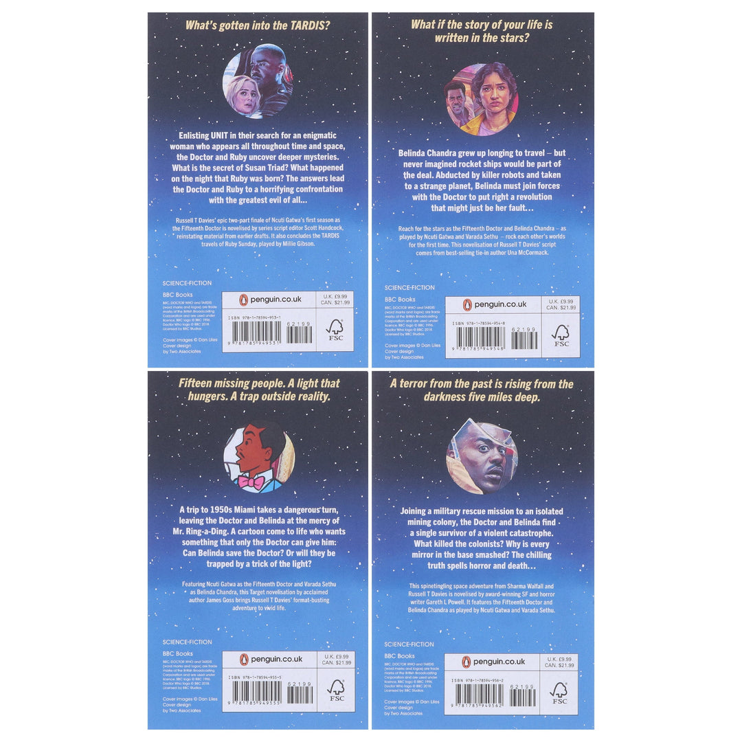 Doctor Who: Target Collection - Fifteenth Doctor (Season 2) 4 Books Set - Fiction - Paperback