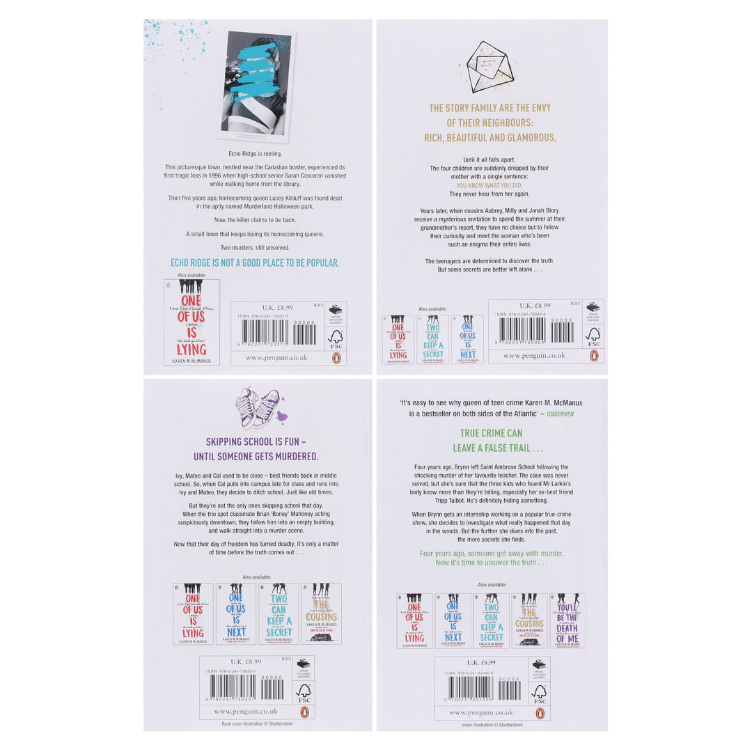 Karen M. McManus Collection 4 Books Set - Ages 12-17 - Paperback