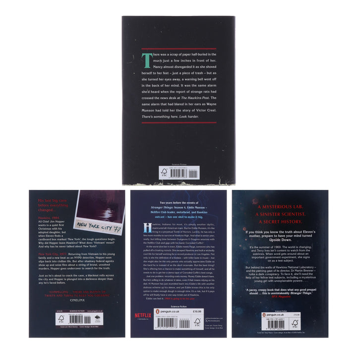Stranger Things Book Set | Official Prequels & New Mystery Adventure