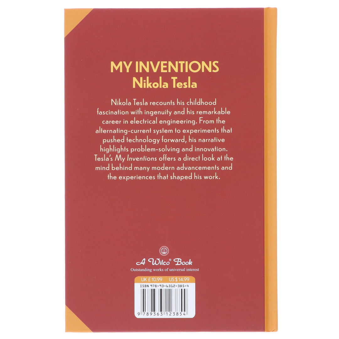 My Inventions by Nikola Tesla - Non Fiction - Sprayed Edges Hardback