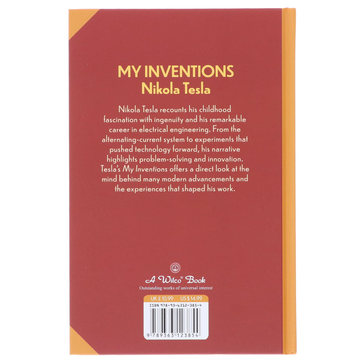 My Inventions by Nikola Tesla - Non Fiction - Sprayed Edges Hardback