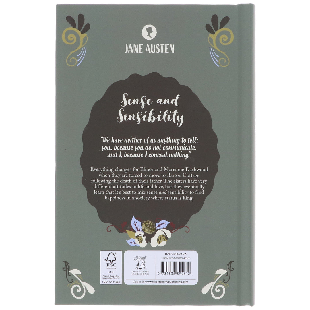 Sense and Sensibility by Jane Austen - Ages 12+ - Special Edition Hardback (Sprayed Edges)