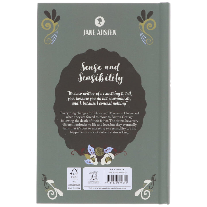 Sense and Sensibility by Jane Austen - Ages 12+ - Special Edition Hardback (Sprayed Edges)