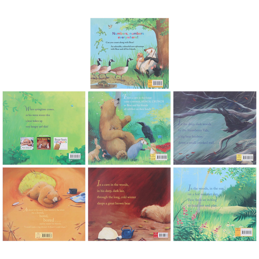 The Bear Books By Karma Wilson 7 Picture Books Collection Set - Ages 2-6 - Paperback