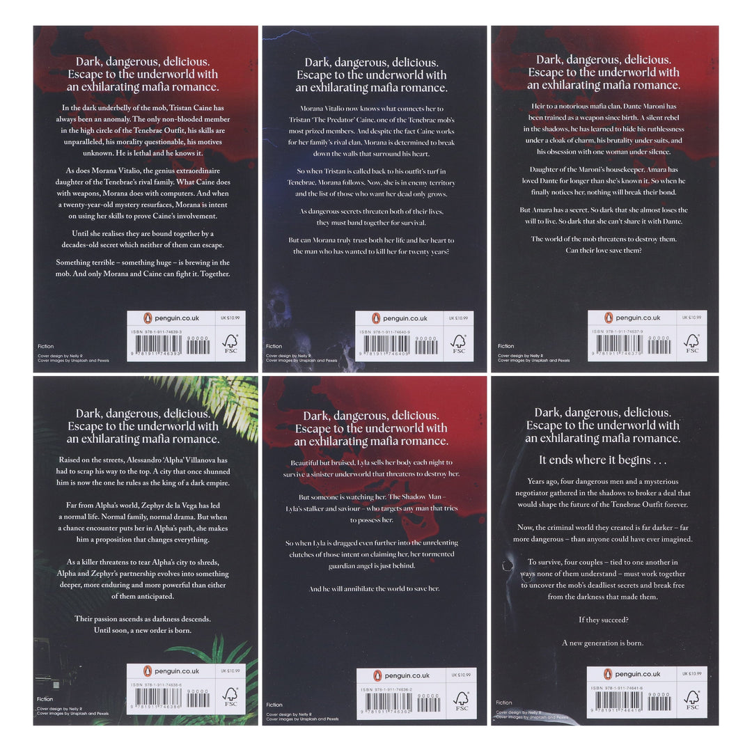 The Dark Verse Series by RuNyx 6 Books Collection Set - Fiction - Paperback