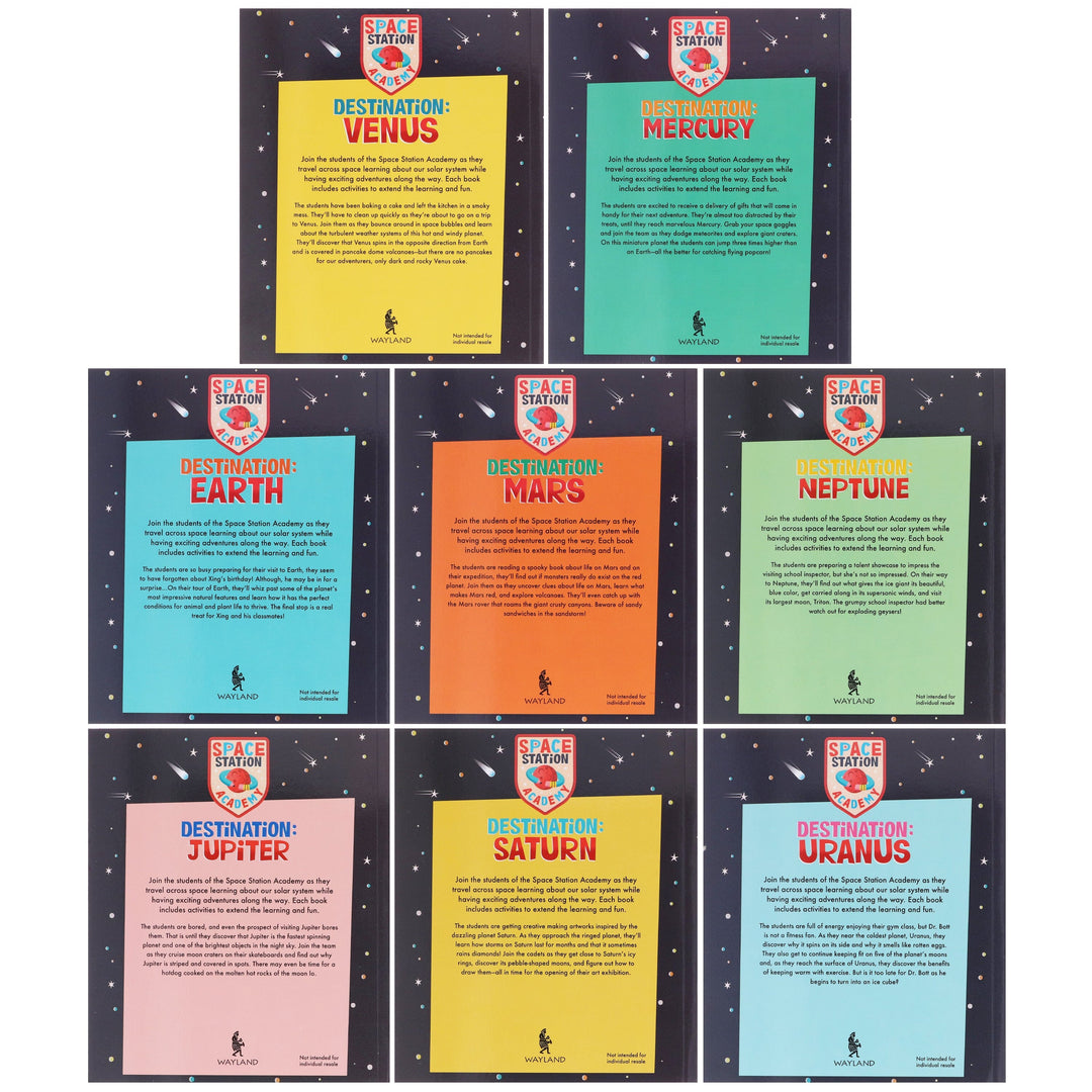 Space Station Academy Series Graphic Novels By Sally Spray 8 Books Collection Box Set - Ages 7-9 - Paperback