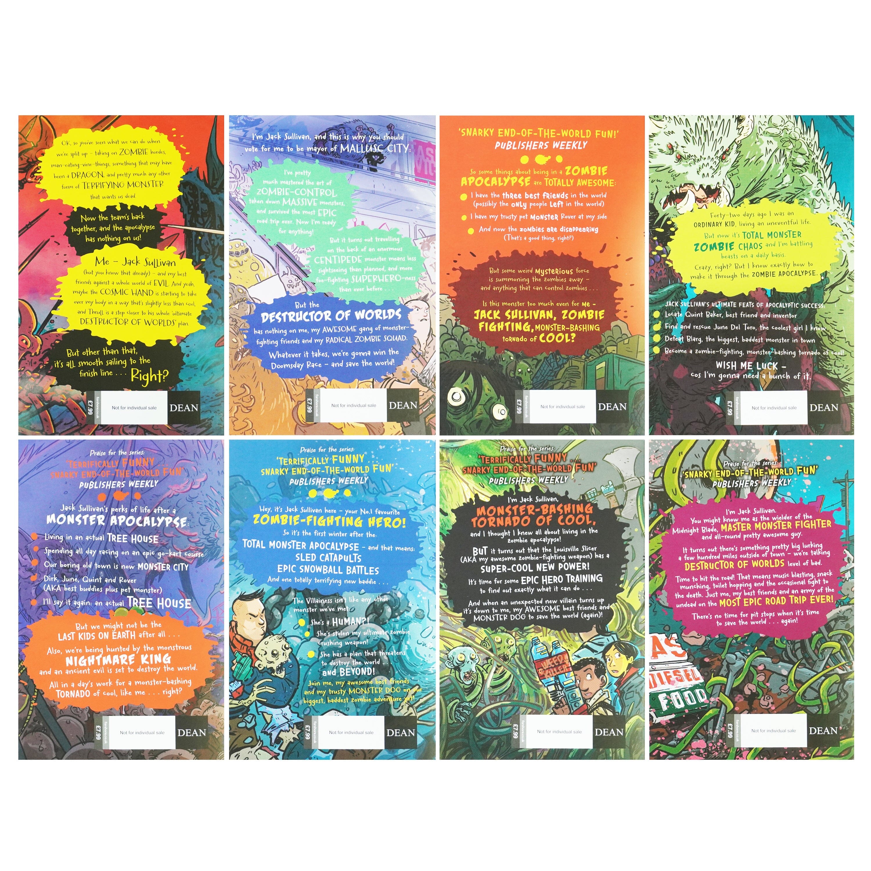 Last Kids on Earth Series by Max Brallier 8 Books Collection Set