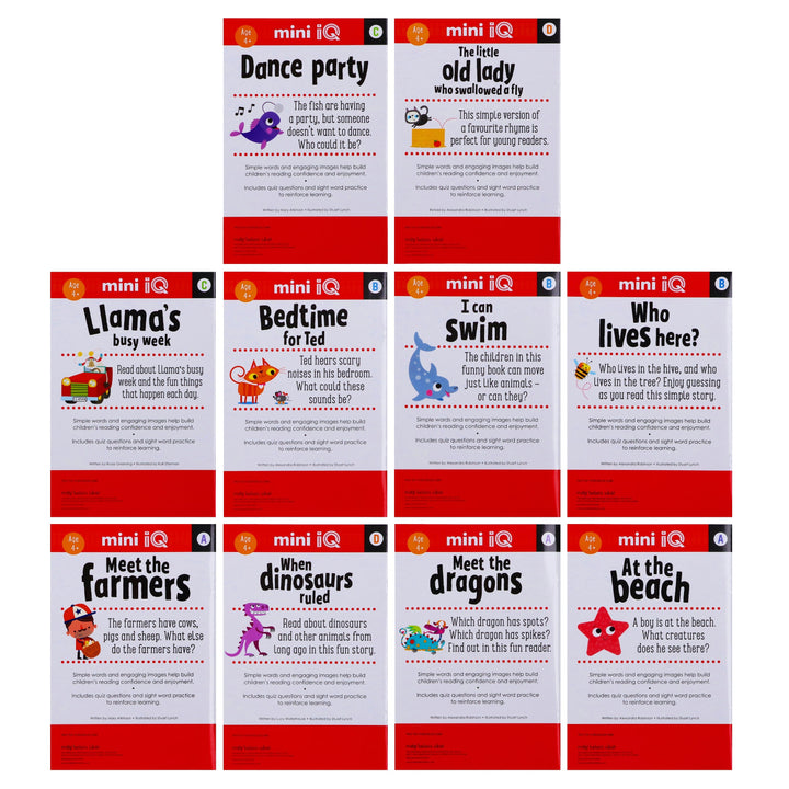 Funny Furry Tales By Make Believe Ideas 10 Readers Box Set - Ages 4+ - Paperback