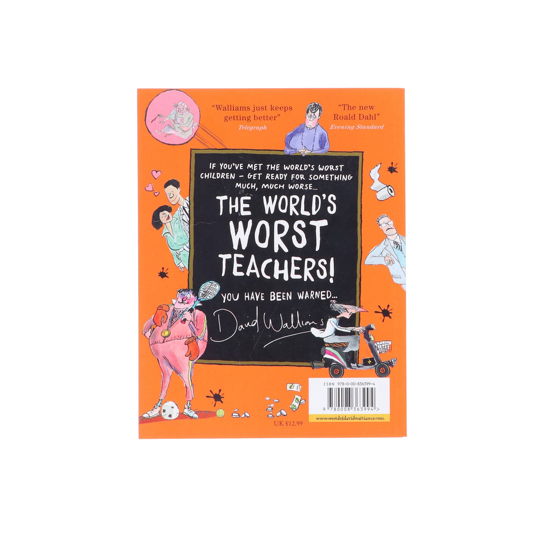 The World’s Worst Teachers By David Walliams - Ages 7-9 - Paperback