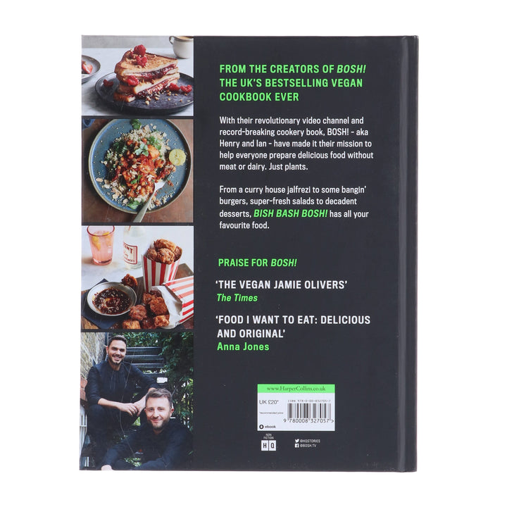 BISH BASH BOSH!: Plant-based recipes that transform veg into FoodTok-worthy feasts by Henry Firth & Ian Theasby - Non Fiction - Hardback