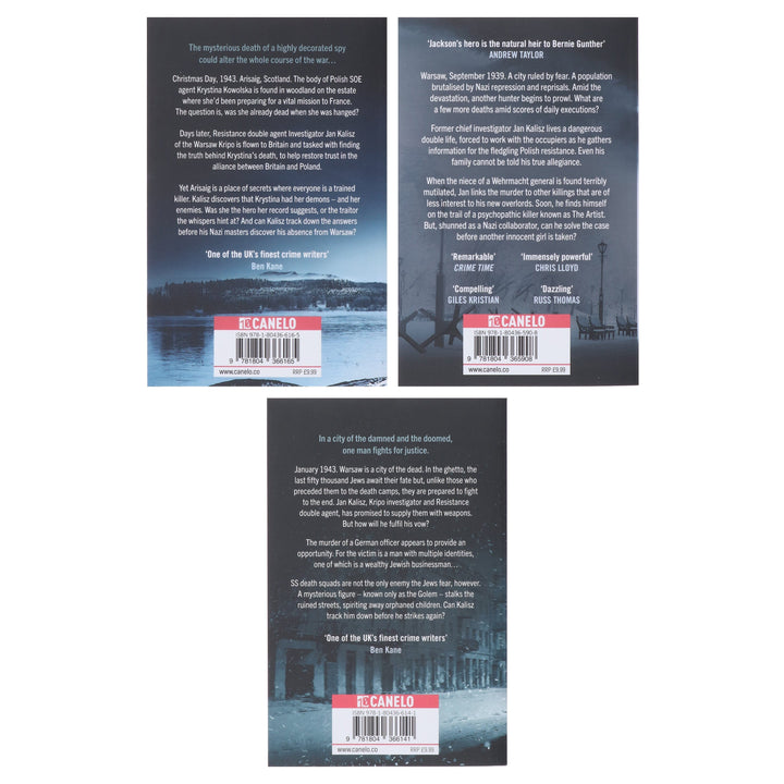The Warsaw Quartet Series by Douglas Jackson 3 Books Collection Set - Fiction - Paperback
