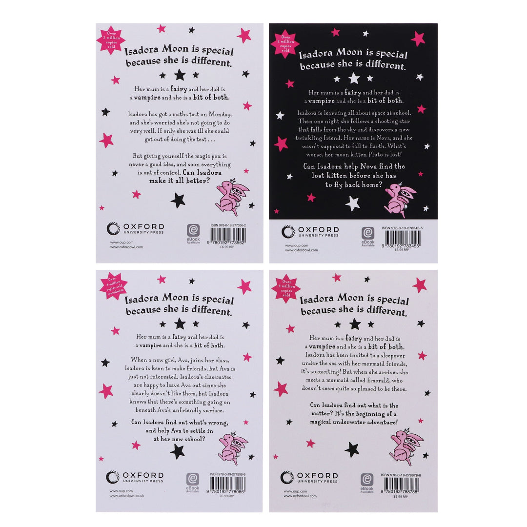 Isadora Moon by Harriet Muncaster (Vol. 14-17) 4 Books Collection Set - Ages 5-12 - Paperback