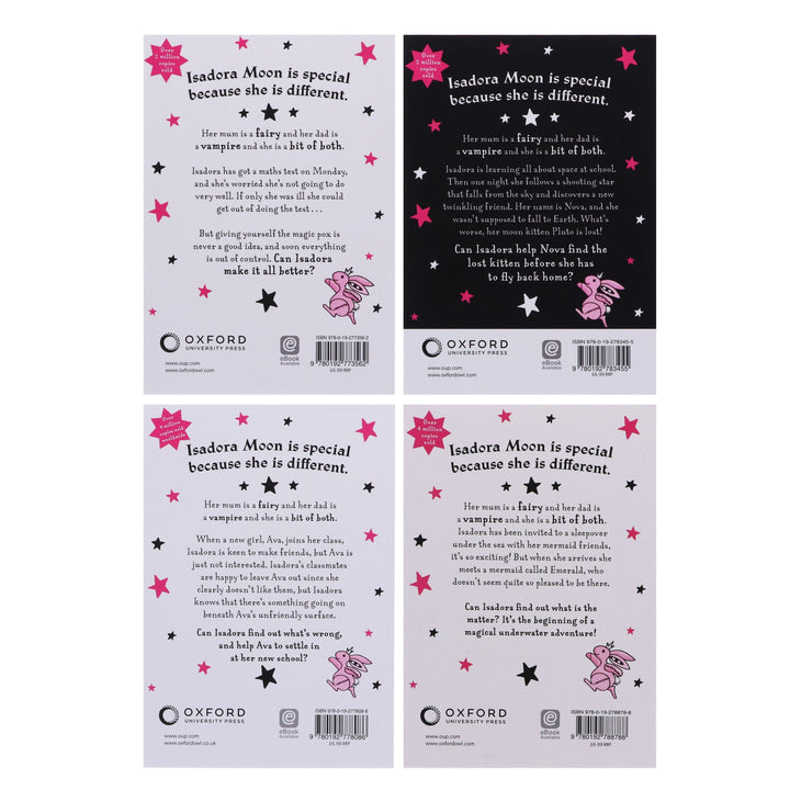Isadora Moon by Harriet Muncaster (Vol. 14-17) 4 Books Collection Set - Ages 5-12 - Paperback