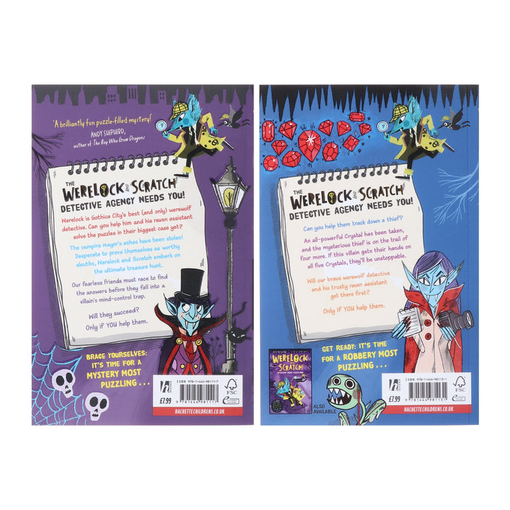 Werelock and Scratch Series by K.R. Thompson Illustrated 2 Books Collection Set - Ages 7+ - Paperback