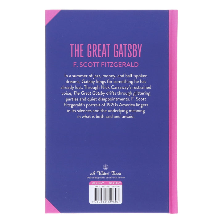 The Great Gatsby by F. Scott Fitzgerald - Fiction- Sprayed Edges Hardback
