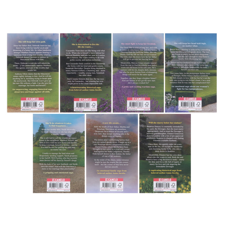 Anna Jacobs Novels: 7 Books Collection Set - Fiction - Paperback