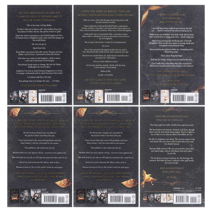 The Plated Prisoner Series By Raven Kennedy 6 Books Collection Set - Fiction - Paperback