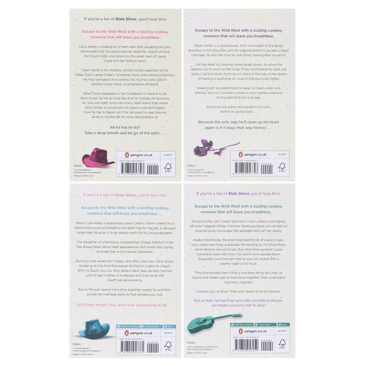 Silver Pines Ranch Series by Paisley Hope: 4 Books Collection Set - Fiction - Paperback