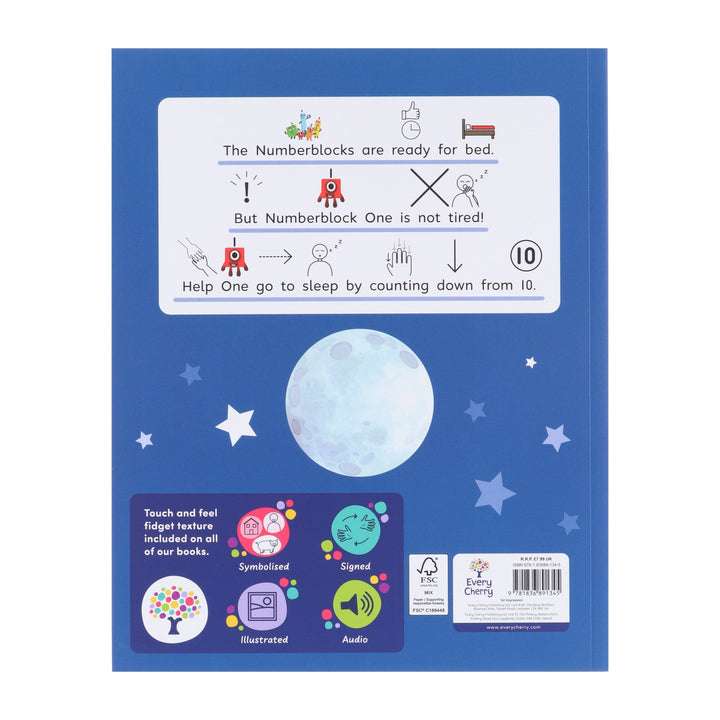 Numberblocks Countdown to Bed: A Symbolised Storybook (Includes Free Signing Video & Audiobook) - Ages 3-7 - Paperback