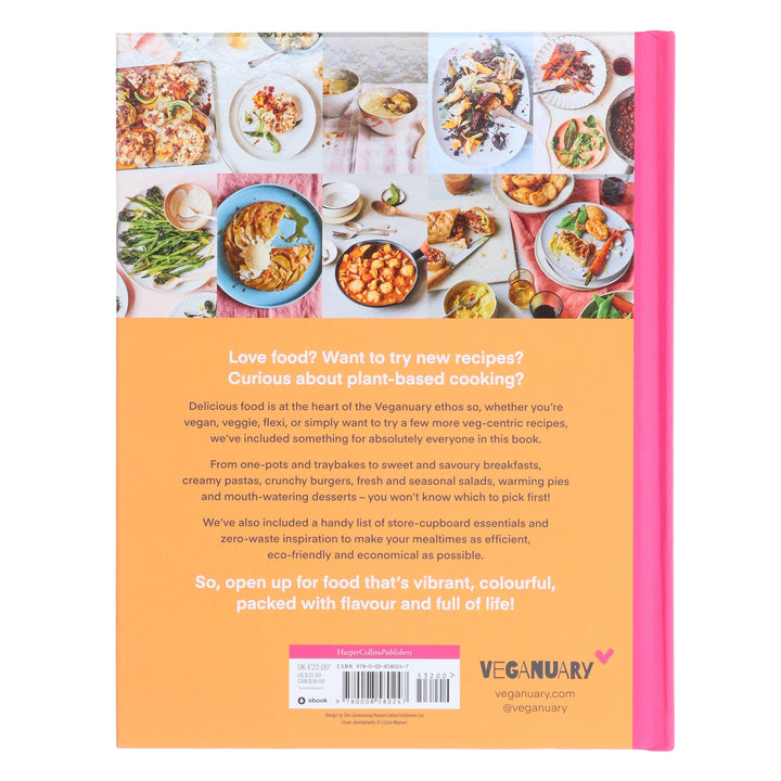 The Official Veganuary Cookbook: 100 amazing vegan recipes for everyone! - Non Fiction - Hardback