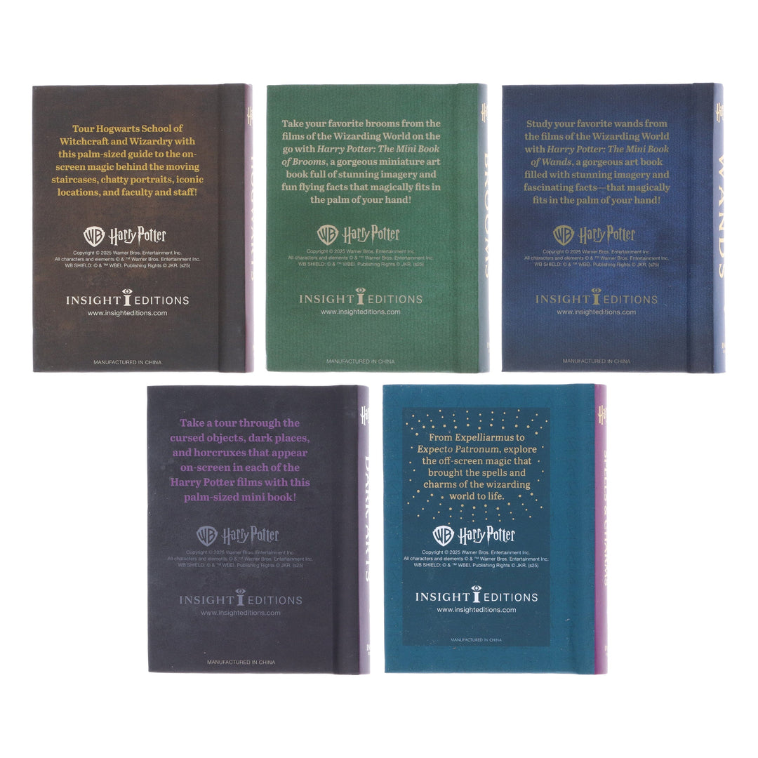 Harry Potter: Mini Book Trunk by Insight Editions 5 Mini Books Collection Box Set - Ages 14+ - Hardback