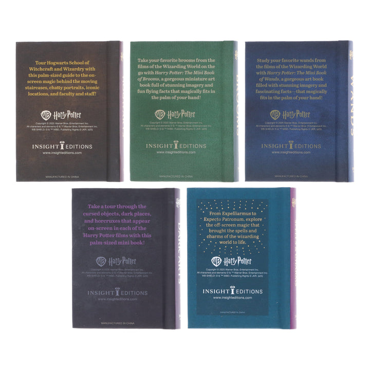 Harry Potter: Mini Book Trunk by Insight Editions 5 Mini Books Collection Box Set - Ages 14+ - Hardback