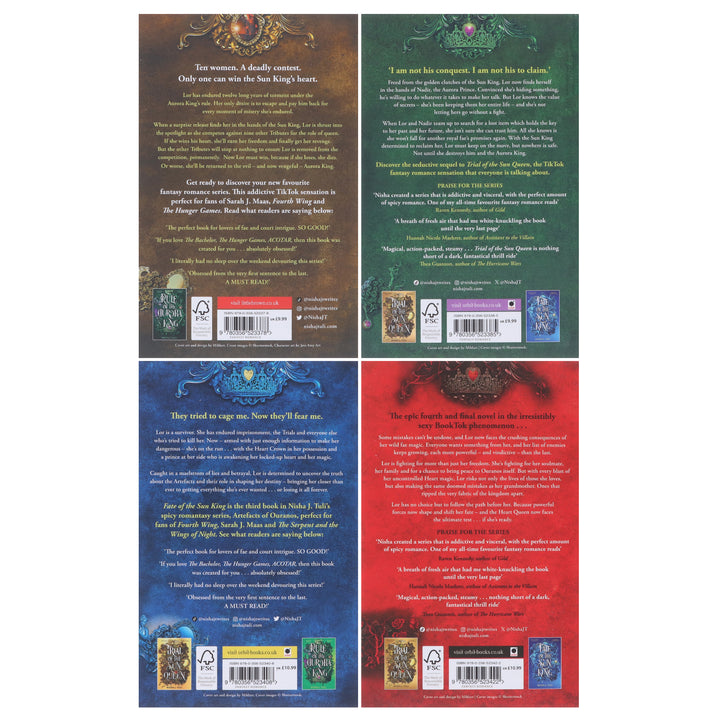 Artefacts of Ouranos Series by Nisha J. Tuli 4 Books Collection Set - Fiction - Paperback