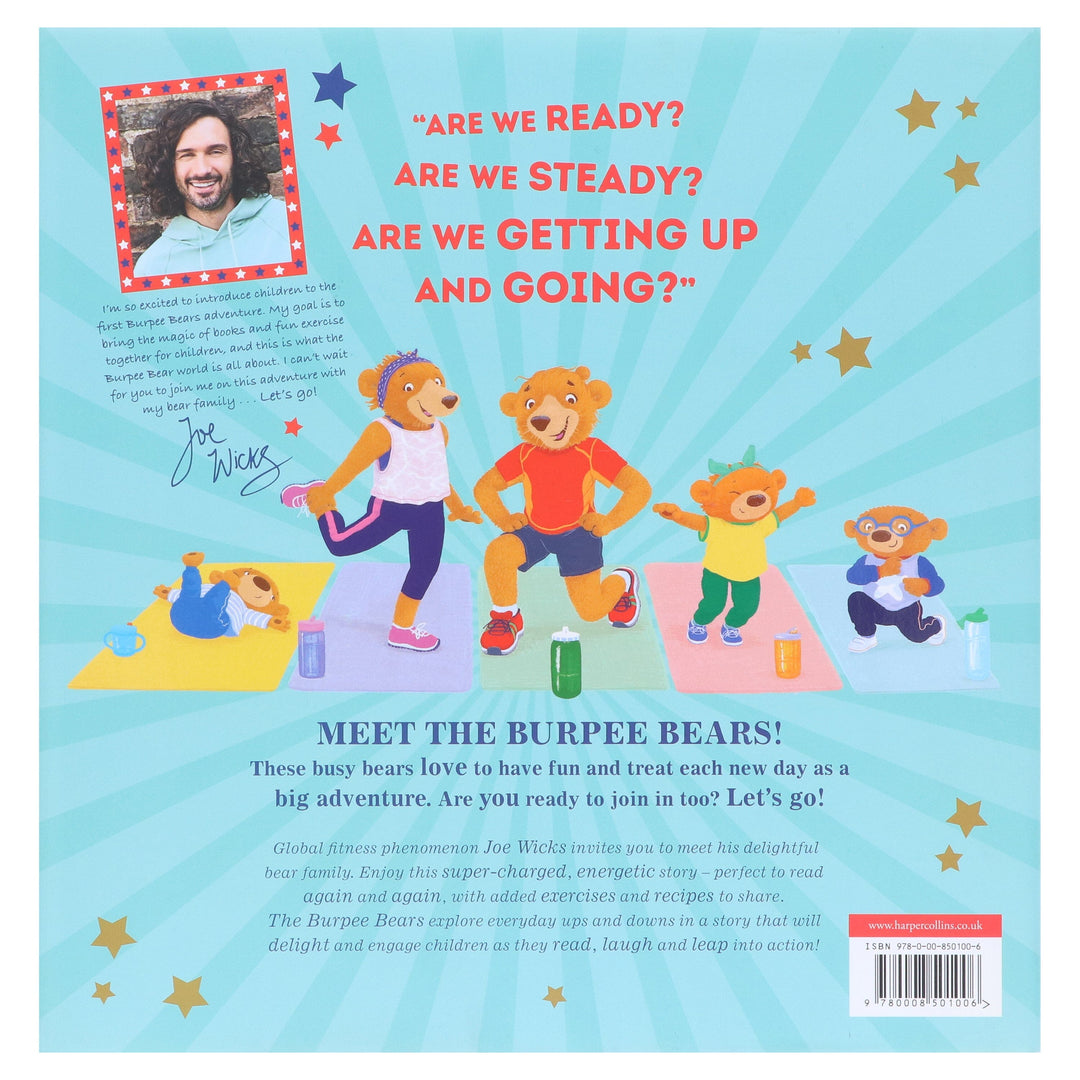 The Burpee Bears Illustrated Glorious Picture Book by Joe Wicks - Ages 3-5 - Hardback