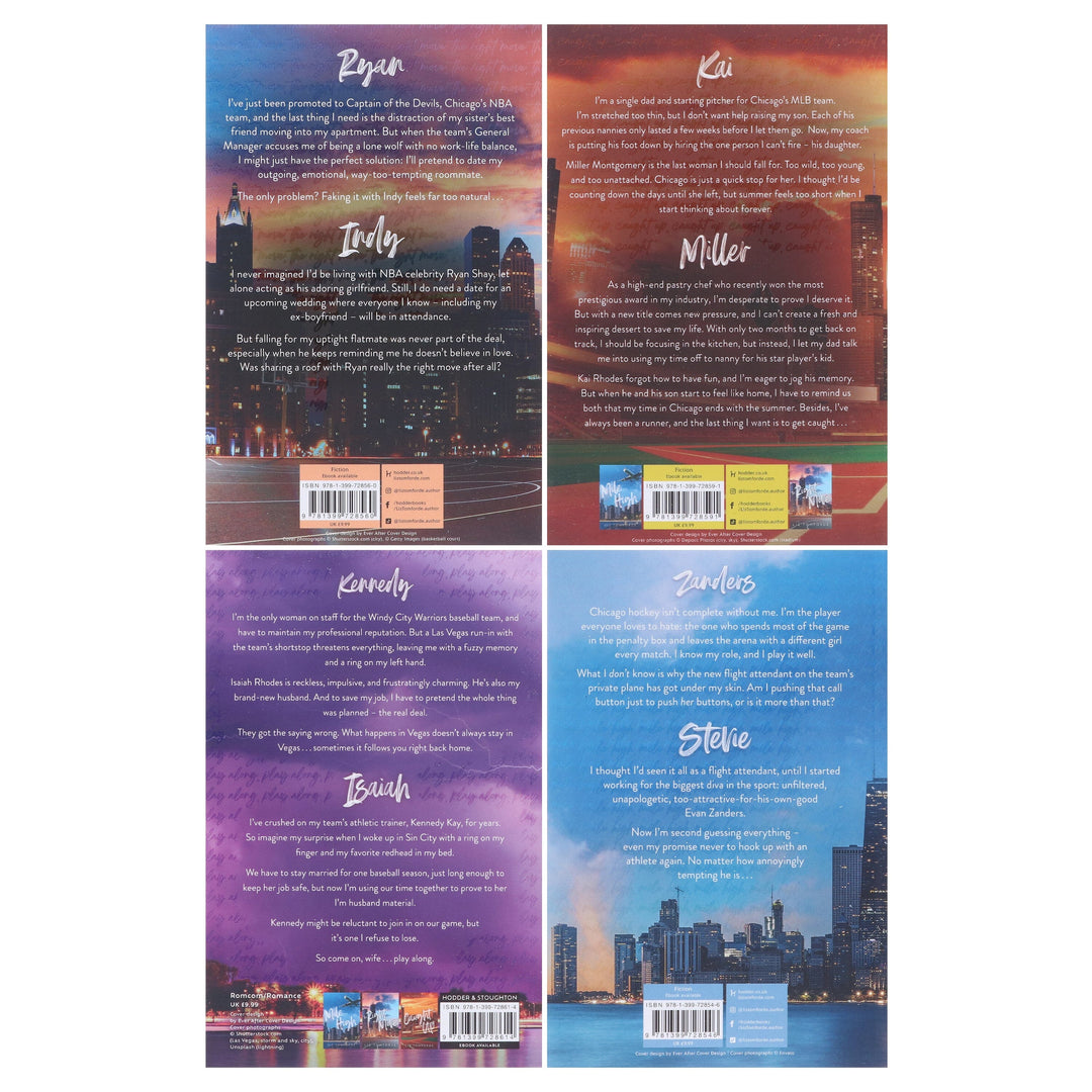 Windy City Series By Liz Tomforde: 4 Books Collection Set - Fiction - Paperback