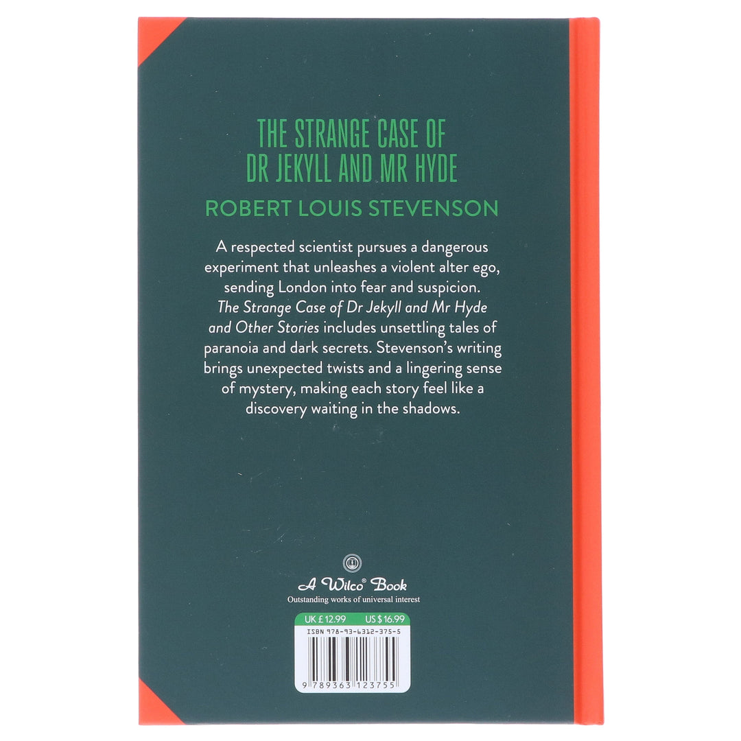 The Strange Case of Dr Jekyll and Mr Hyde & Other Stories by Robert Louis Stevenson - Fiction - Sprayed Edges Hardback