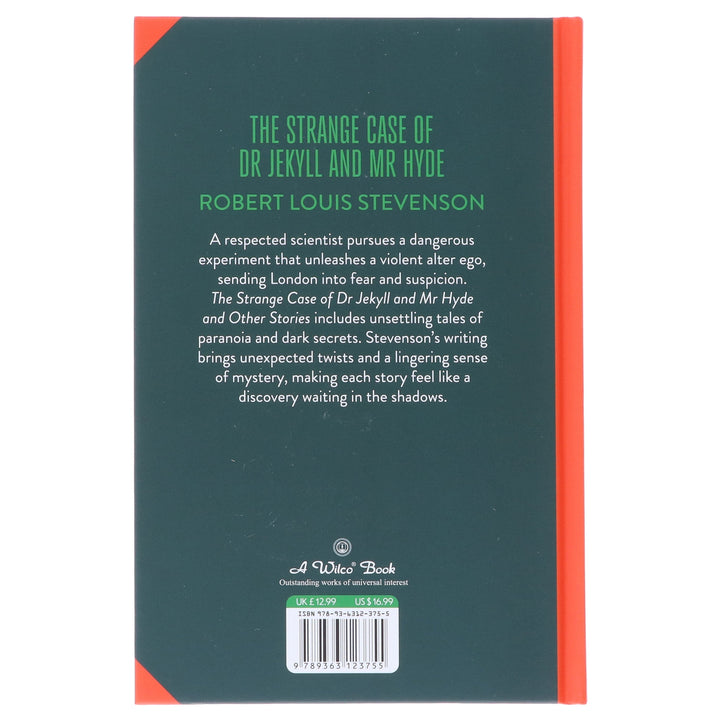 The Strange Case of Dr Jekyll and Mr Hyde & Other Stories by Robert Louis Stevenson - Fiction - Sprayed Edges Hardback