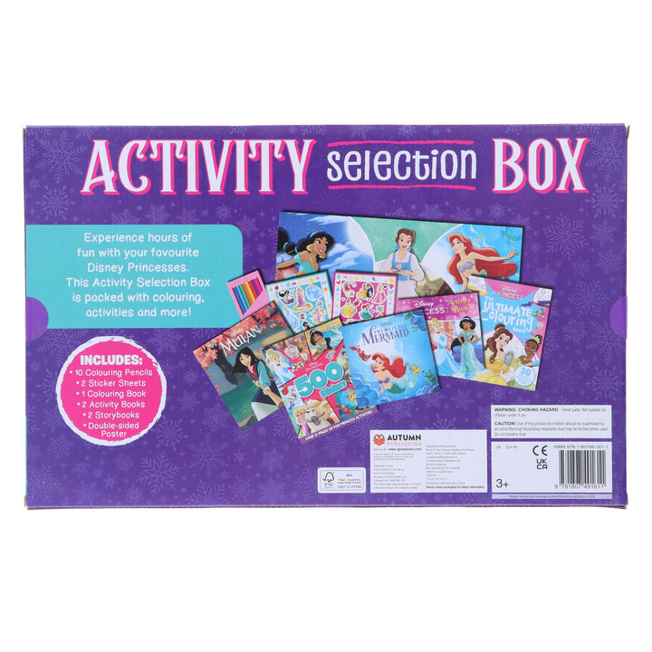 Disney Princess Activity Selection Box with over 600 Stickers - Ages 3+ - Paperback