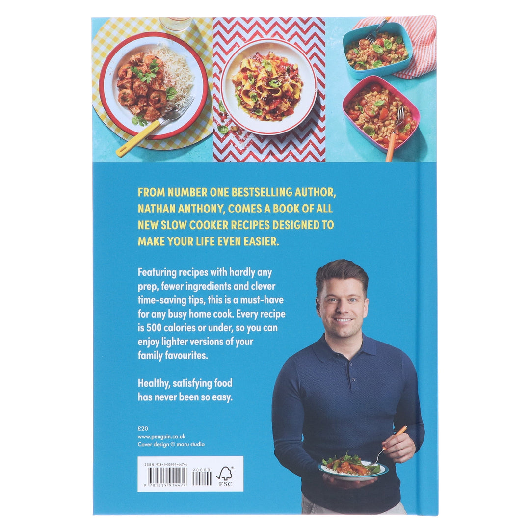 Bored of Lunch Healthy Slow Cooker: Even Easier: by Nathan Anthony - Non Fiction - Hardback