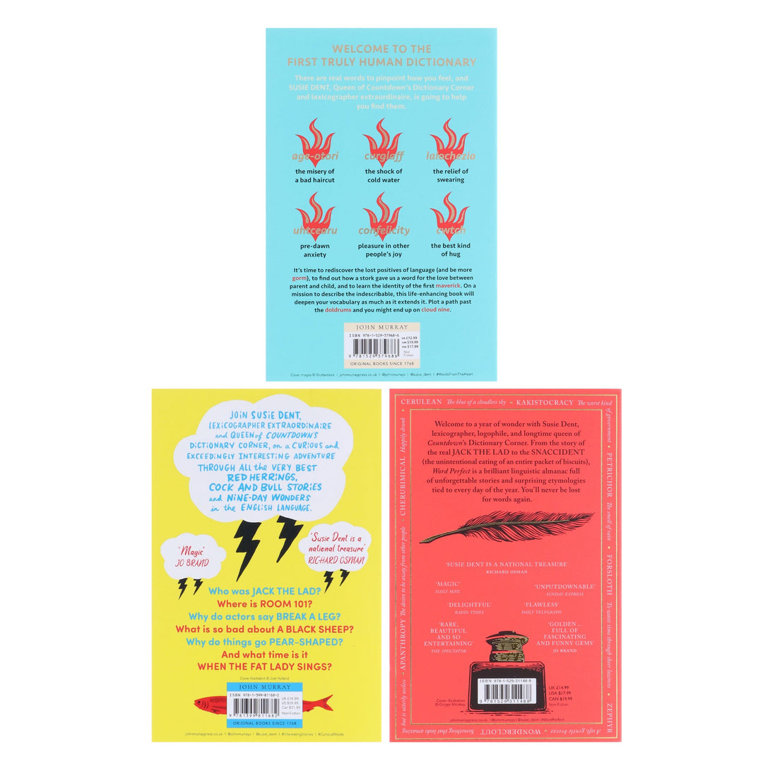 Susie Dent Collection 3 Books Set - Non Fiction - Paperback