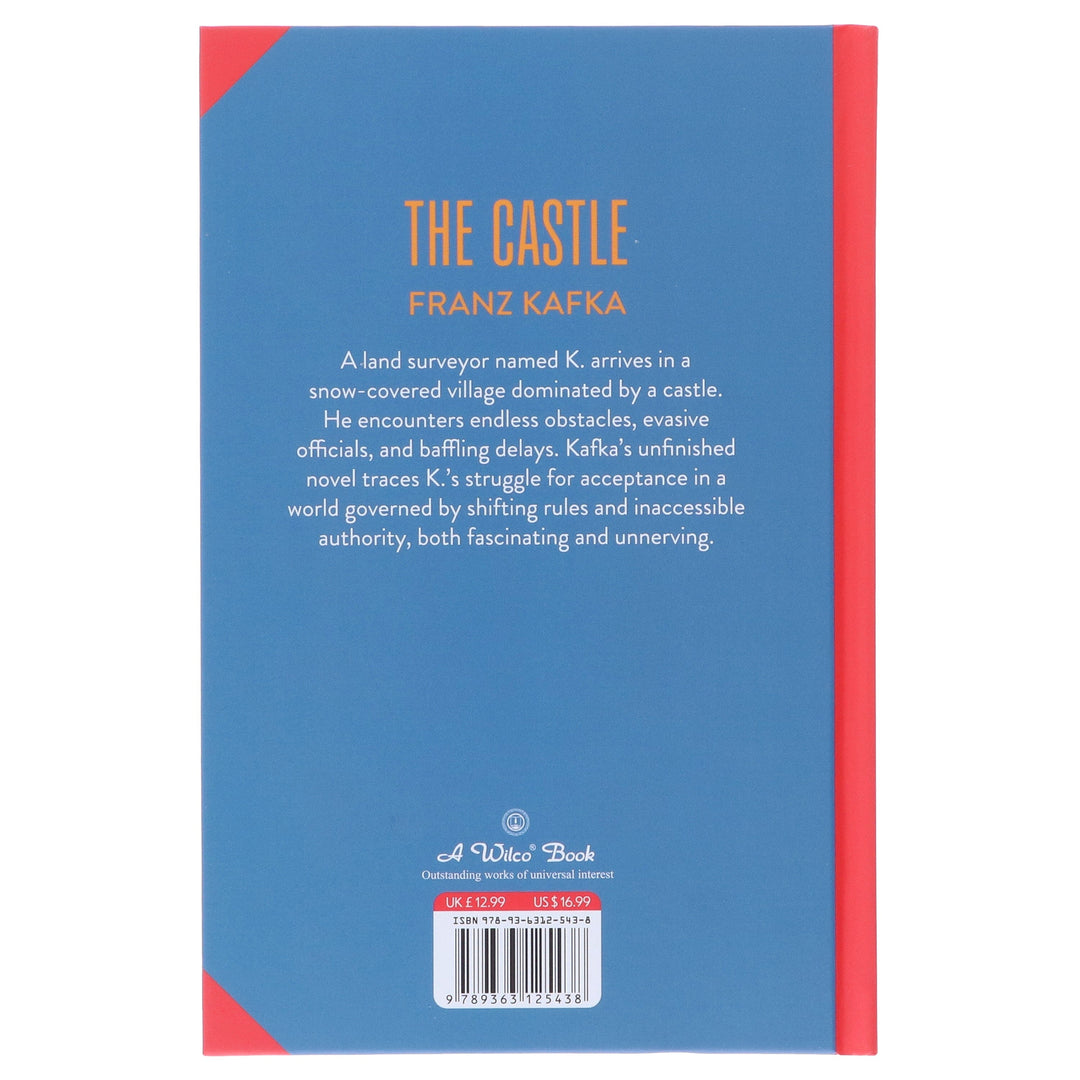 The Castle By Franz Kafka - Fiction - Sprayed Edges Hardback