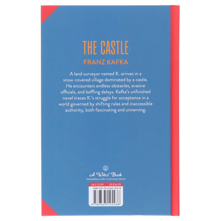 The Castle By Franz Kafka - Fiction - Sprayed Edges Hardback