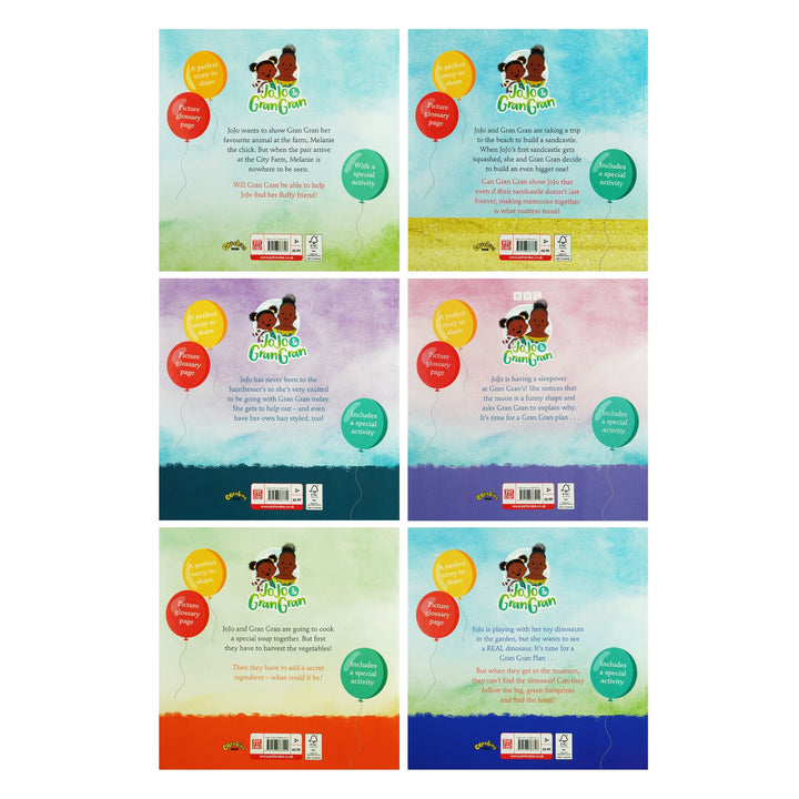 JoJo & Gran Gran Collection 6 Books Set by Pat-a-Cake - Ages 3+ - Paperback