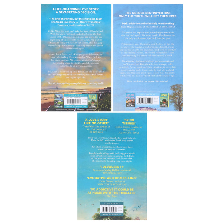 Days You Were Mine, Pictures of Him & Broken Country By Clare Leslie Hall 3 Books Collection Set - Fiction - Paperback