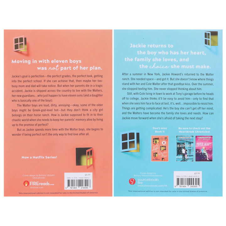 My Life with the Walter Boys Series By Ali Novak: 2 Books Collection Set - Fiction - Paperback
