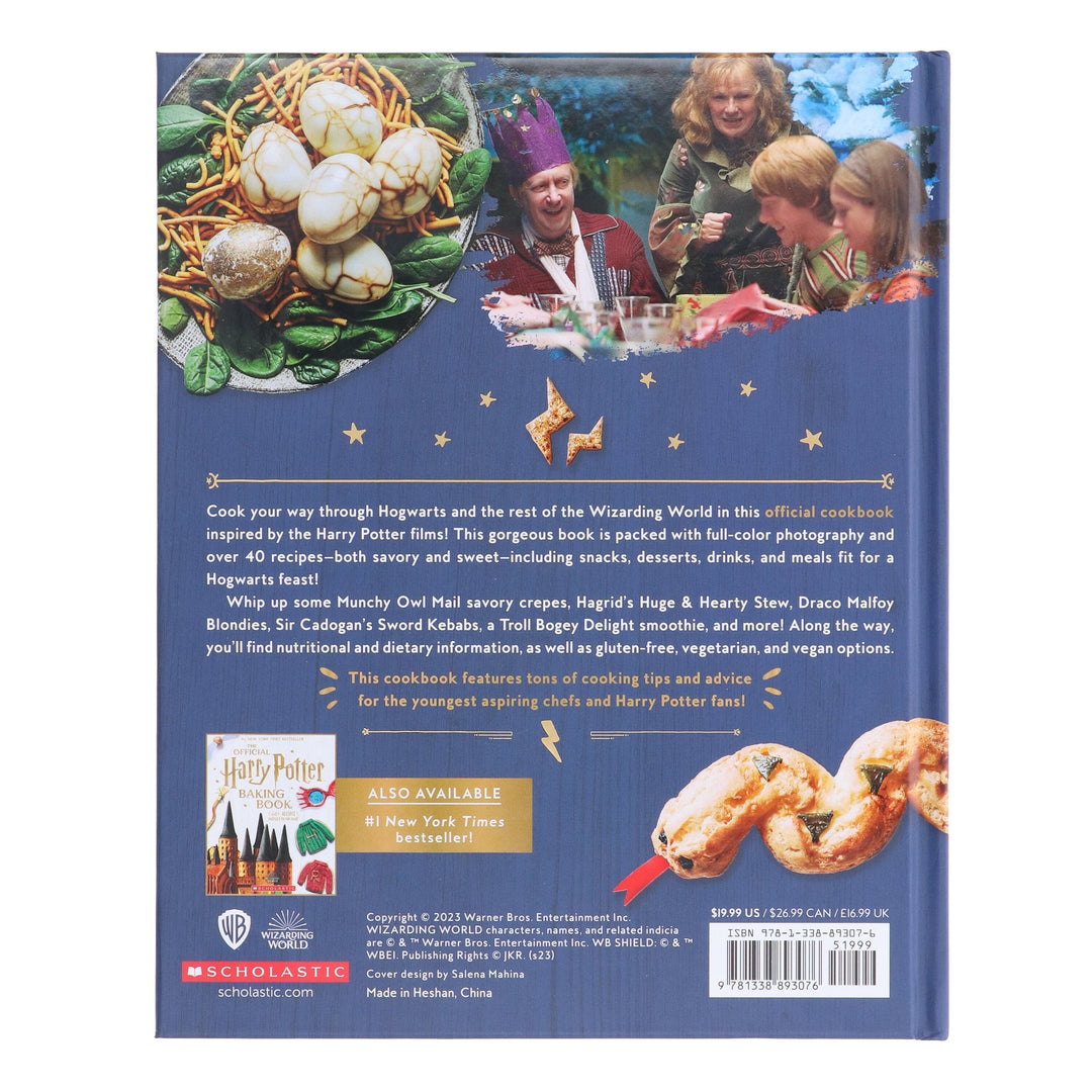 The Official Harry Potter Cookbook by Joanna Farrow: 40+ Recipes Inspired by the Films - Non Fiction - Hardback