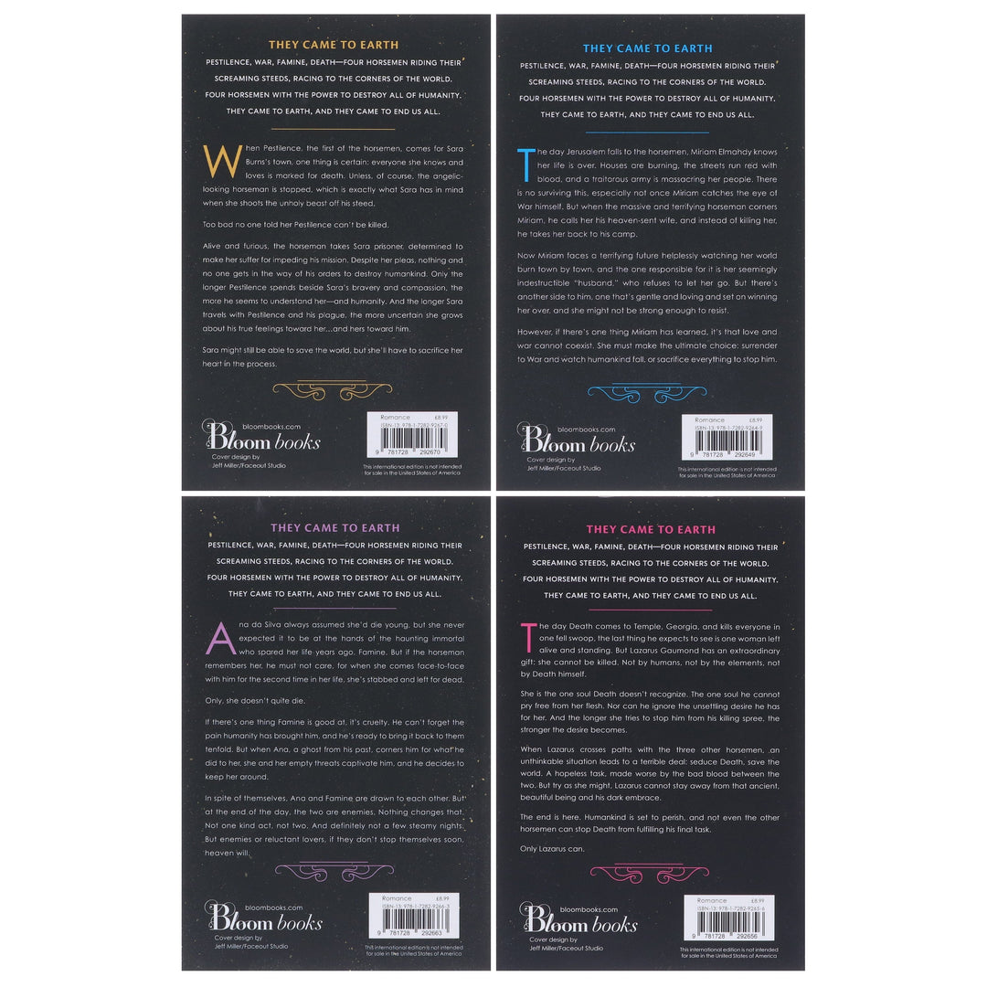 The Four Horsemen Series By Laura Thalassa 4 Books Collection Set - Fiction - Paperback