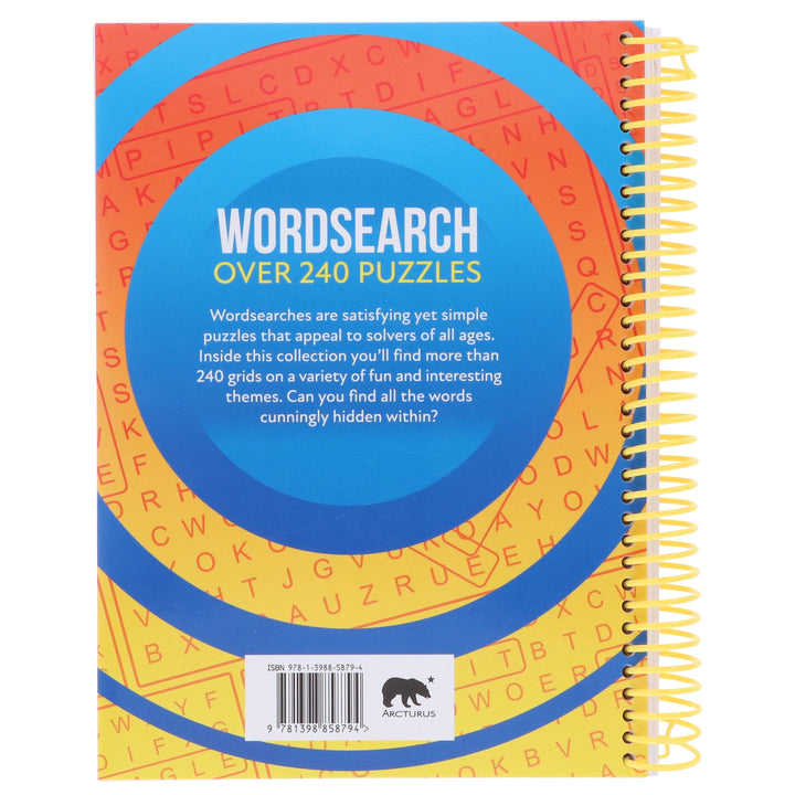 Wordsearch: Over 240 Puzzles - Non Fiction - Spiral Bound Paperback