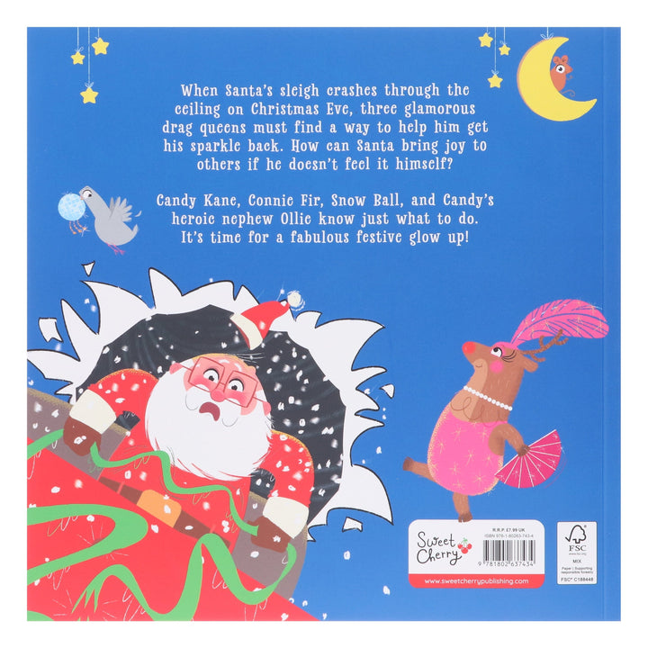 The Sleigh Queens Save Christmas Picture Book by Seán Casey (Includes Free Audiobook!) - Ages 3-5 - Paperback