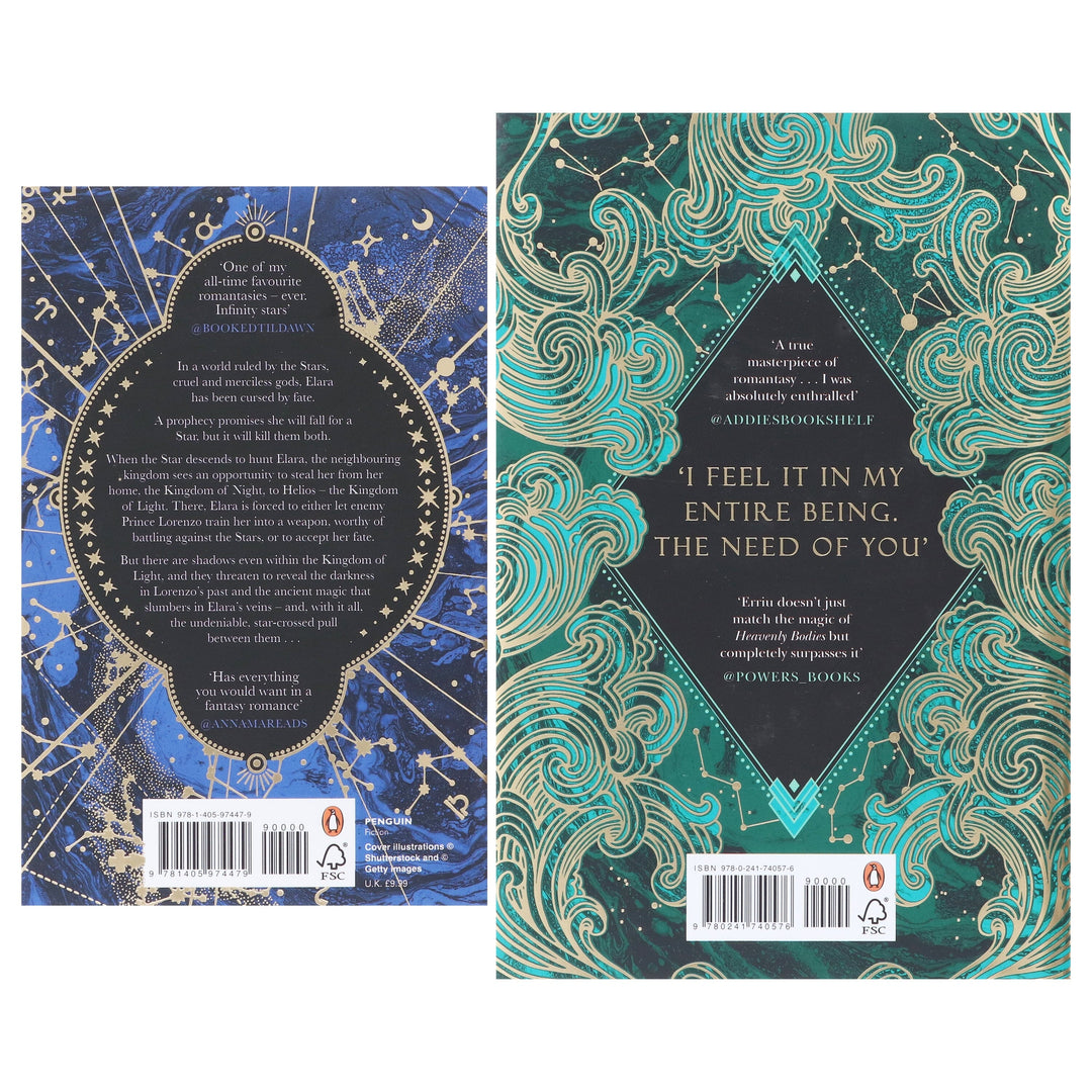 Heavenly Bodies Series by Imani Erriu 2 Books Collection Set - Fiction - Paperback/Hardback
