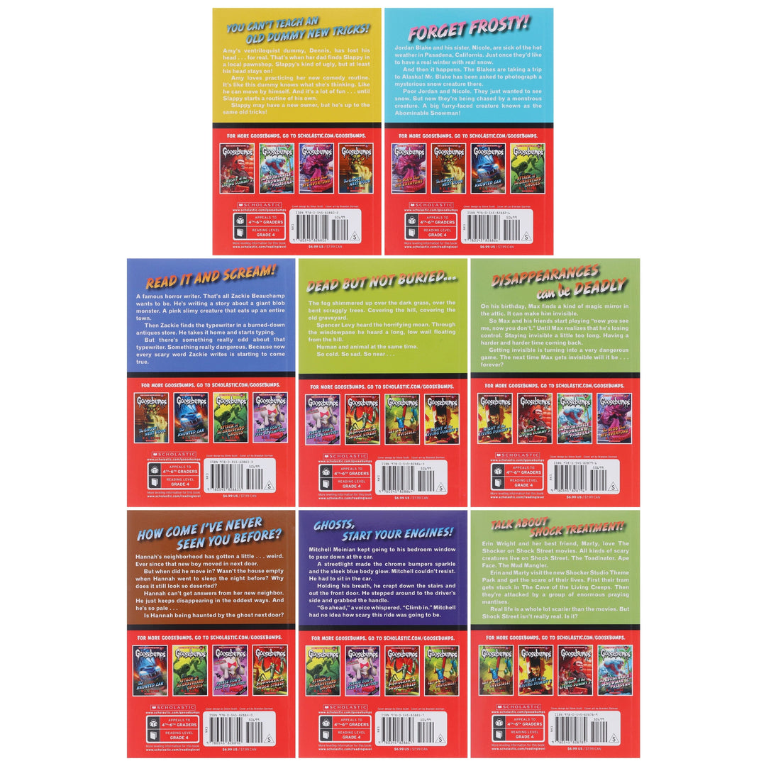 The Goosebumps Series By R. L. Stine 8 Books Collection Box Set - Ages 8-11 - Paperback