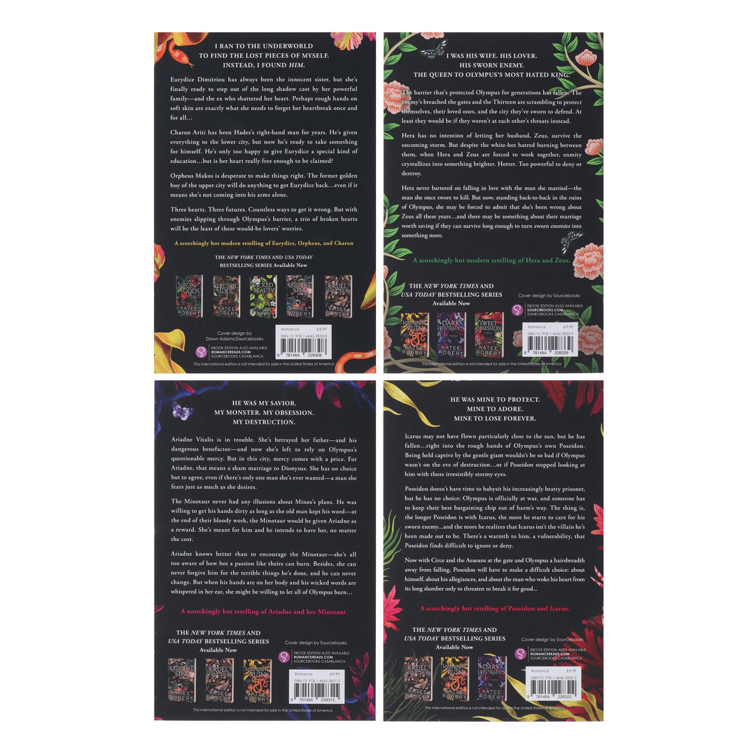 Dark Olympus Series (Book 6-9) By Katee Robert 4 Books Collection Set - Fiction - Paperback